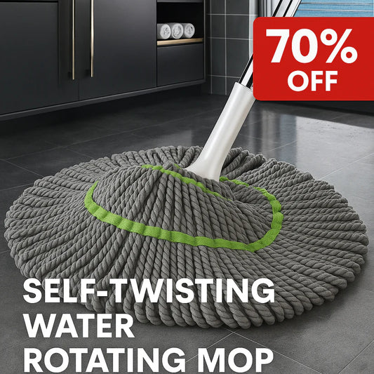 Self-twisting Water Rotating Mop